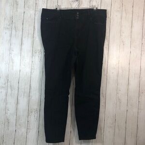 Torrid Feel The Fit Super Soft Black Jeggings 24T